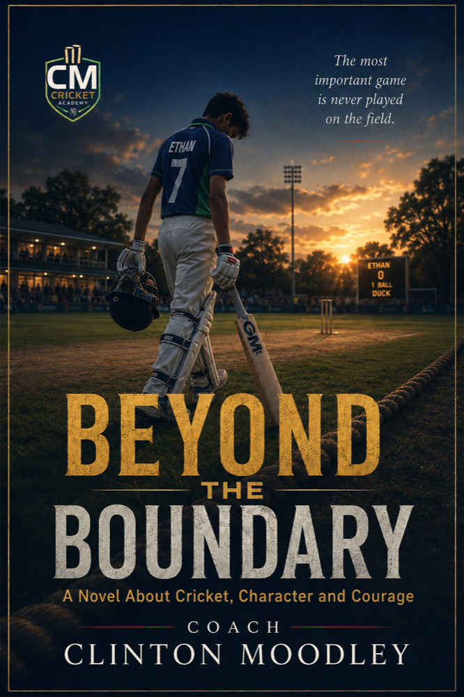 Beyond the Boundary book cover by Coach Clinton Moodley